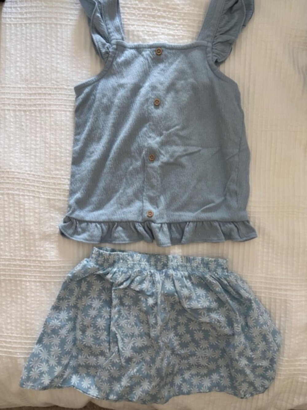 Carter's Girls Light Blue Two-Piece Set Size 5T